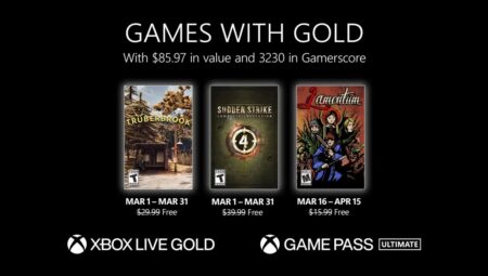 Xbox Live Gold Mart ayı ücretsiz oyunları açıklandı