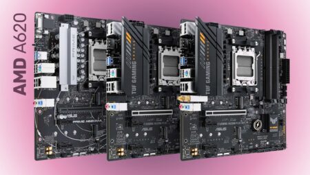 ASUS, TUF Gaming ve Prime serisi AMD A620 anakartlarını duyurdu