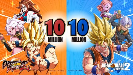 Dragon Ball FighterZ ve Dragon Ball Xenoverse 2 satışları 10 milyona ulaştı